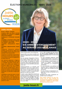 Bilan de mandat des élus Réunissons Meylan